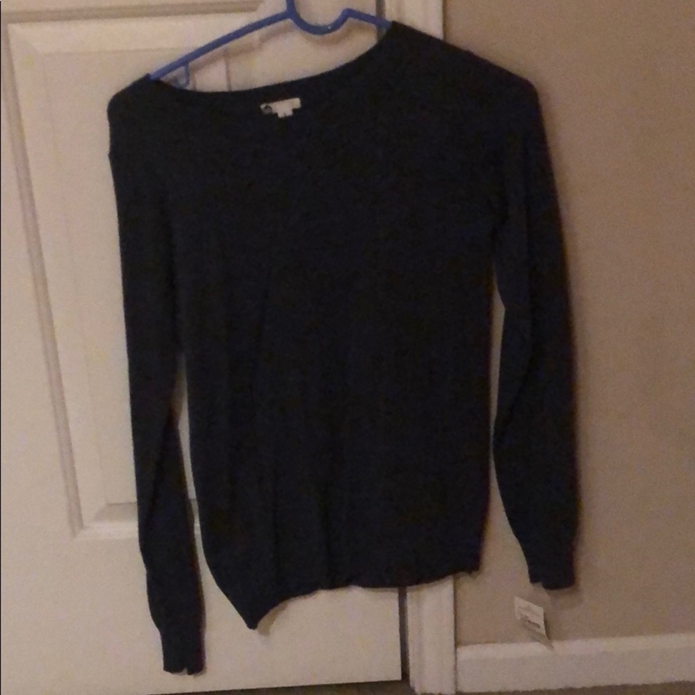 Dark blue shirt
